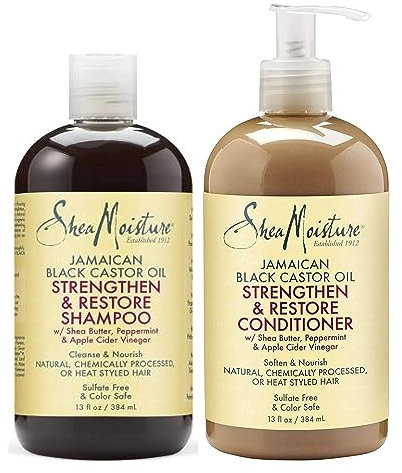 Shea Moisture - Jamaican Black Castor Oil Shampoo & Conditioner Set