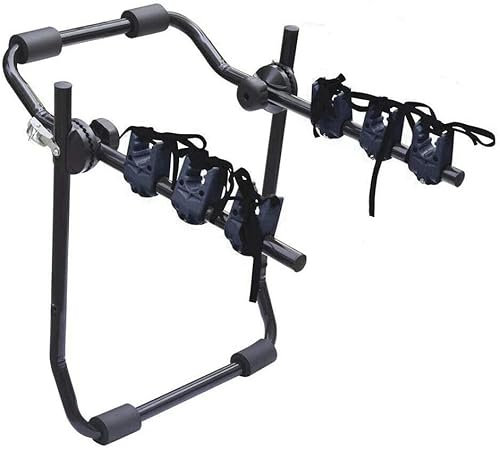 Porte-vélo arrière universel pour voiture, 3 vélos max, produit certifié et homologué, poids maximum jusqu'à 40 kg