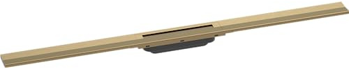 hansgrohe RainDrain Flex 1000 56046140 - Canaleta de ducha (1000 unidades, acabado de bronce cepillado)