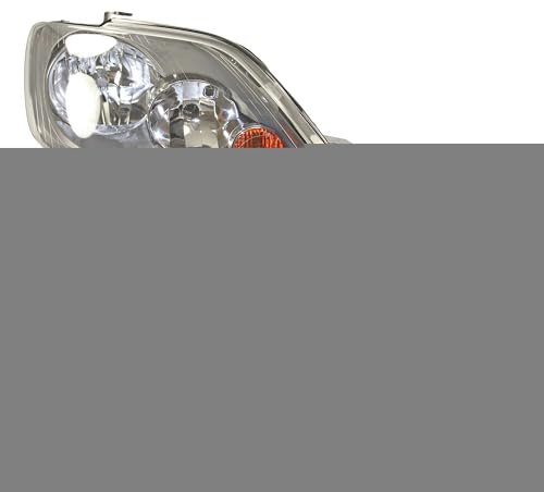 ATEC Germany 2x Hauptscheinwerfer vorne links + rechts glasklare Streuscheibe H7 Frontscheinwerfer mit Stellmotor für Leuchtweiteregulierung, Kompatibel mit VW GOLF PLUS V (5M1, 521)