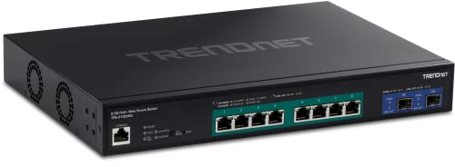 TRENDNET - ACCESSORIES 10-PORT 2.5G WEB SMART POE+ SWITCH WITH 10G SFP+ SLOTS