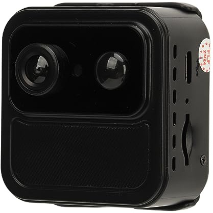 4K-minikamera, WiFi-dold Kamera, små Hemliga Säkerhetskameror för Hemmet Inomhus med Mörkerseende, Fjärrkontroll för Mobiltelefon, Lång Vänteläge, Rörelsedetektion