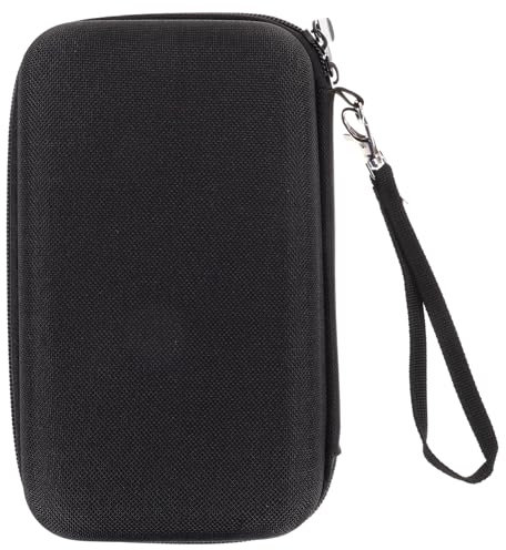 LIFKOME Ohrthermometer Organizer Etui Schutzhülle Stoßfest Reißfest Mit Mesh-Fach Leicht Tragbar Für Thermometer Zubehör Tragetasche Mit Riemen Schutz Vor Feuchtigkeit Und Schmutz