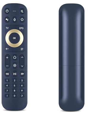 TCNOUMT Ersatzfernbedienung, nur für MagentaTV One 2. Generation Android TV Box t4hiu2206/35KA (Nicht für aktualisierte Version), mit Sprachsteuerung