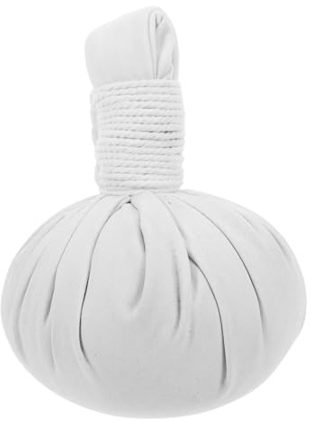NIYANGLE Bola de Masaje Bolsa de Calentamiento Natural de Tela de Color Claro para Tratamientos de Salud y Masaje Adecuada para Oficina y Relajación