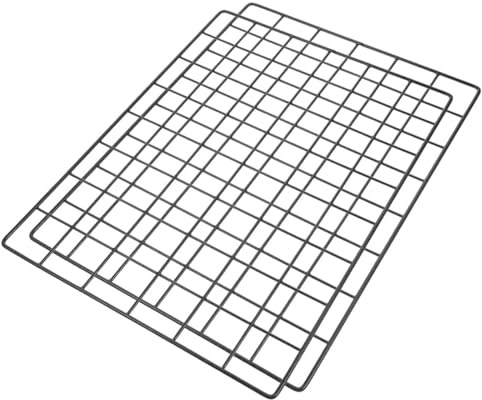 MUELODSIC 2 Piezas Paneles de Rejilla Metálica para Pared Organizador Decorativo para Fotos y Objetos Nórdico Resistente y Fácil de Colgar para Dormitorios y