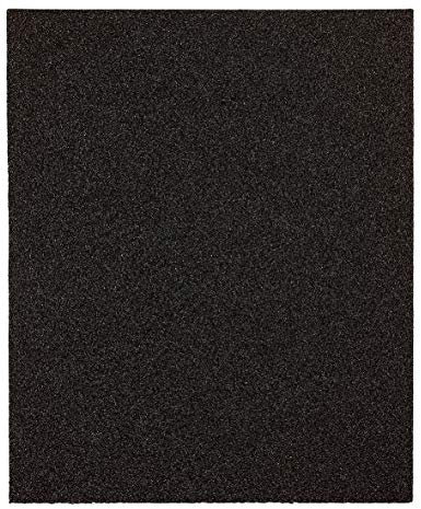 kwb 830460 Carta abrasiva resistente all'acqua Foglio abrasivo resistente all'acqua per lavori di vetro, pietra, metallo, carrozzeria e vernice, 230 x 280 mm, saldato 5 pz. Grana K-600, Made in Europe
