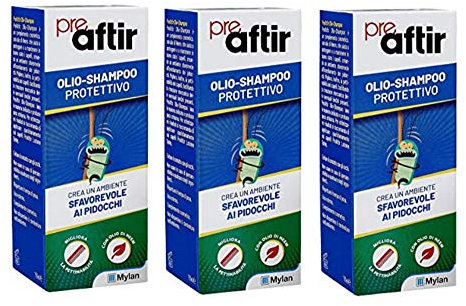 BUYFARMA PROMO PACK - 3X Preaftir Olio Shampoo Protettivo Anti-Pidocchi da 150ml - OMAGGIO A SORPRESA