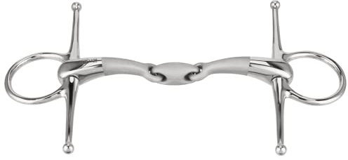 Sprenger SATINOX Schenkeltrense 14 mm doppelt gebrochen - Edelstahl rostfrei, 135 mm Weite