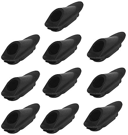 Xmomx Bike Cable Tube Clamp Grommets Frame Brake Cable Buckles Clip Holder Hole Inner Embedded Bicycle Shift Derailleur Wire Line Pipe Guide Plugs Organizer Fixed MTB Routing 10 pcs