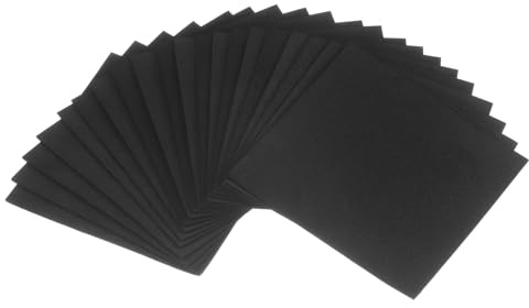 QUARKZMAN 20 Stück Gummi Schwingungsdämpfer Pads 1,6mm dick x 152mm lang Antivibrationsmatte Quadratische Waschmaschinen Unterlage Unterlegplatten Gummiblock für HVAC Kompressor Klimaanlage
