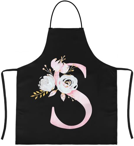 LECTNORE grembiule, grembiule nero per le donne grembiuli per cucinare grembiule personalizzato grembiule impermeabile grembiule da cucina grembiule da cuoco per donne uomini