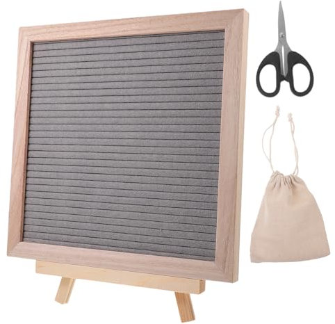 DIYEAH Buchstaben-massagetafel 1 Set Filz-buchstabentafel Mit Buchstaben Stehende Memotafel Fürs Büro