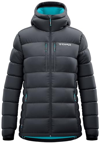 C.A.M.P. - COSMO JACKET LADY - M - Nero/Blu acqua