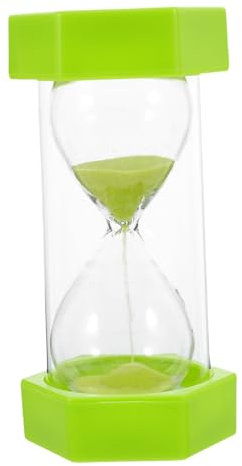Toddmomy Sablier Vert Clair : Sablier De 2 Minutes pour Les Réunions D'étude, Les Adultes, Les Enfants, La Salle De Classe, Les Jeux De Cuisine, La Gestion du Temps Au Bureau