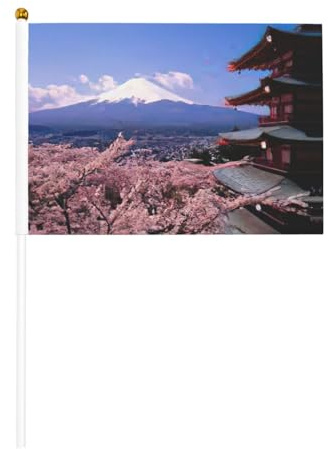 Monte Fuji Giappone Bandiera Palmare Celebrazione Eventi Reali Bbq Decorazione del Partito Porti Evento Giardino Decorazioni