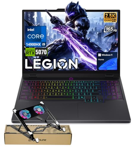 Lenovo Legion 5 15AHP10 RTX 5060 Pro Gaming Laptop, 15.1 OLED WQXGA (2560 x 1600) 165Hz, AMD Ryzen 7 260 (Beats Intel i7-14700), NVIDIA RTX 5060, RAM DDR5 da 64 GB, SSD da 4 TB, Wi-Fi 7, pacchetto PCO