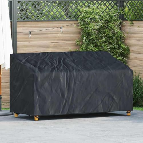 Housse de protection pour banc de jardin - 185 x 85 x 65/94 cm - Tissu 420D - Pour table d'extérieur, chaise, canapé et bureau