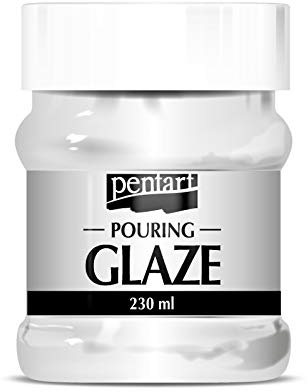 Zita`s Creative Glanz Glasur - 230ml. Glasurlack, Pouring Glaze, Dickflüssiger Lack, Hochglanz-Beschichtung, Dekorlack
