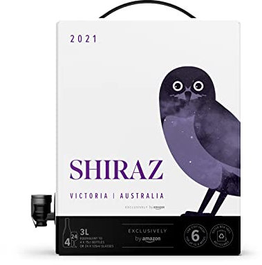 by Amazon Australischer Shiraz, 3-Liter-Beutel in einer Box