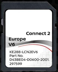 SD Karte Navigation GPS Europa 2021 v6 – Datenbank Q3.2019 - kompatibel mit Nissan Connect 2