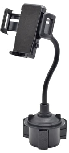 Hogvinnatil Soporte para teléfono para coche, soporte para tazas de coche, soporte para teléfono móvil, expansor, 2 en 1, soporte para tocales, soporte para teléfono para todos los modelos de teléfono