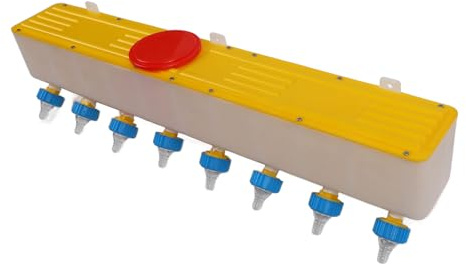 Lait D'Agneau Doublure Automatique avec 8 10L Pelle pour Allaitement Animaux, Mur Monté Boissons Silicone -Feeder
