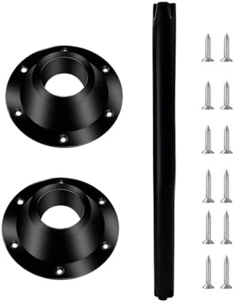 Soporte de base de mesa, pata de mesa para , soporte de pedestal de aluminio, soporte de mesa desmontable, base compacta para muebles de , soporte resistente para mesas interiores en