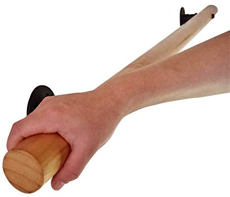 Pasamanos de madera de 30600 cm para personas mayores/discapacitados, barra de seguridad antideslizante, agarre redondo, barandilla de seguridad para interiores y escaleras, barandilla de apoyo para
