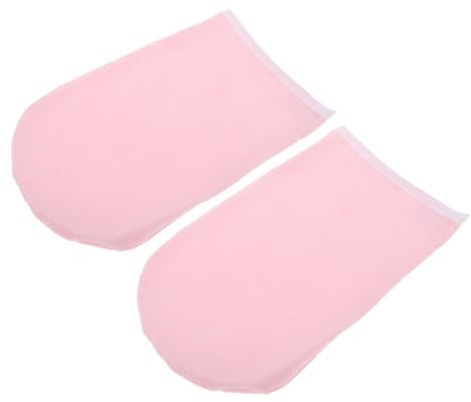 FONDOTIN Paraffinwachshandschuhe 2 Stück Wachsbad Handschuh Feuchtigkeitsspendend aus Leichtem Gewebe für Professionelle Handpflege im Spa und Wellness