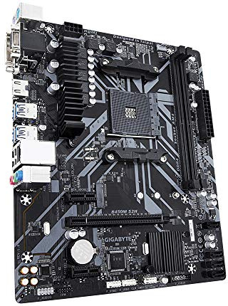 Gigabyte B450M S2H (Socket AM4/B450/DDR4/S-ATA 600/Micro ATX)