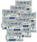 Herm Sprenger FlexDry Lot de 6 déshumidificateurs pour bateau et yacht, Blanc, Automatique, 250 ml, Made in Germany