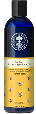 Neal's Yard Remedies Bee Lovely Bath and Shower Gel | Cleanses Skin & Lifts Spirit | 295 ml