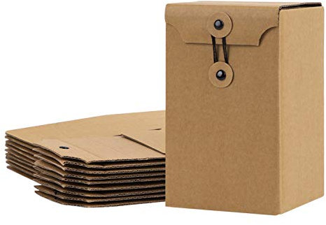 10 Stück Kraftpapier Geschenkbox Geschenkschachtel Retro Verdickt Tassen-Box Süßigkeiten Boxen Pappschachteln mit Deckel für Geschenke Hochzeit, Party Deko, Do-it-yourself Falt-Schachtel