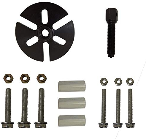 Recajia Universal 6 Hole Flywheel Rotor Magneto Puller Tool with 5mm Diameter and 6mm Bolts