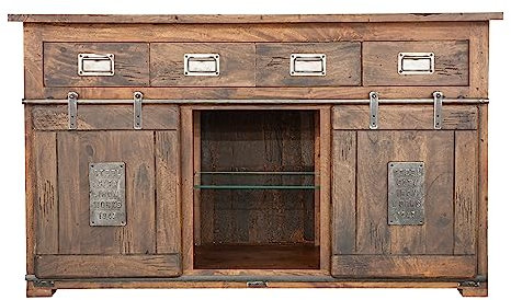 Woodroom Pali Sideboard, Mangoholz, BxHxT 150x90x45 cm