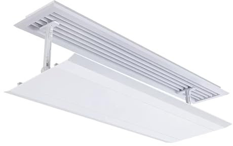 WRYSQBHJYB Deflector Aire Acondicionado, Deflector de Ventilación de Techo, Deflector de Aire Antidirecto para Mejorar la Circulación del Aire en el Interior(17.7x23.6)