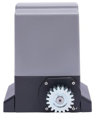 czyuRachel Azionamento per cancello scorrevole, 550 W, set di apertura automatico fino a 1200 kg, azionamento per porta del garage con 2 telecomando