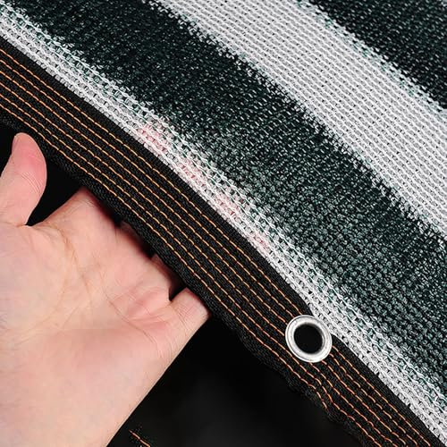 Telo ombreggiante per serre, 6 x 10 m, resistente ai raggi UV, per parcheggio, capanno e giardino, 95% con occhielli inclusi