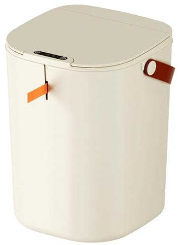 Papelera de Cocina Papelera de baño táctil Papelera Inteligente Papelera de Basura Inteligente Papelera de Cocina (D 30cm 16L)