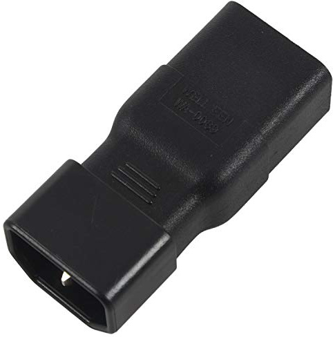 Sirxlevcy PDU USV Strom Versorgung IEC Stecker C14 An Buchse C19 Adapter IEC C19 An C14 Anschluss