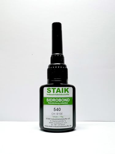 Sidrobond Rohrdichtung: Sichern und Dichten von metallischen Rohrverbindungen | Made in Germany (Mittelfest 16g)