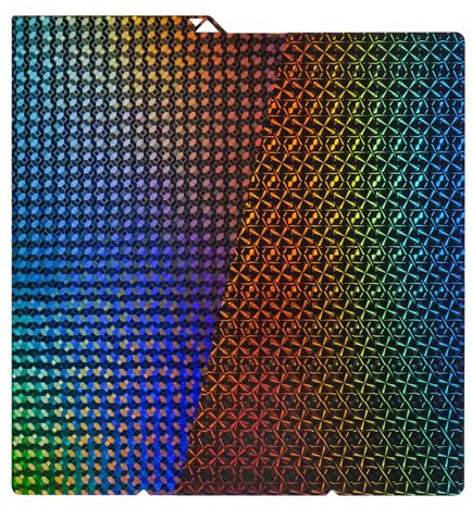 Nssnlur PES Druckplatte 264x276mm für Anycubic Kobra S1/Kobra X, Flexible PES Spring Steel Druckbett Kobra S1 Build Plate für Anycubic Kobra S1, S1C, X 3D Drucker Plattformen