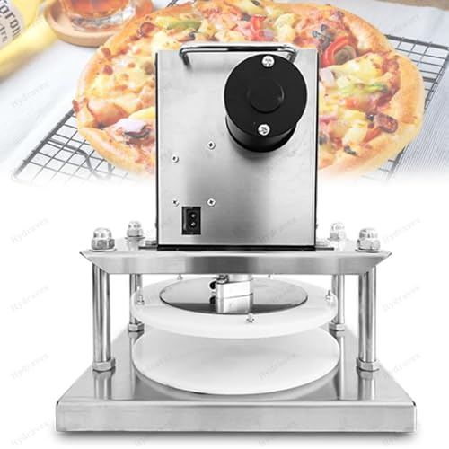 Commercial Dough Roller Sheeter, Electric Pizza Dough Press Machine, Pizza Pie Pastry Press for Home/Restaurant/Bakery Use, for Pizza Bread and Pasta Maker Equipment,30cm
