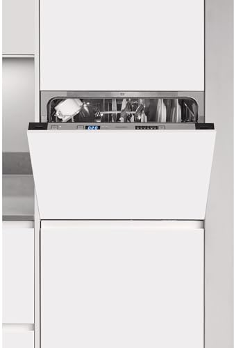 Lavavajillas integrable 60 cm Exquisit EGSP1060-E-030D | 6 programas de lavado rápido | Bajo consumo energético | Silencioso