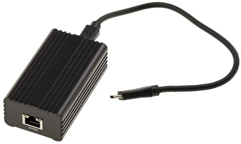 KALEA-INFORMATIQUE Adattatore da USB 3.2 Gen2x2 20 Gbps e Gen2x1 10 Gbps a Ethernet RJ45 10G – Rete 10/5/2,5/1 Gbps, chipset Realtek RTL8159, alta velocità