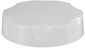 Cône de soupape, bouton rotatif pour baignoire de salle de bain, bouchon de vidange, siphon de baignoire, trop-plein, bouton rotatif blanc