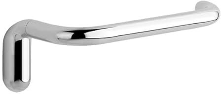 Gessi Goccia WC-Papierrollenhalter, Wandmontage senkrecht oder waagerecht, 38055, Farbe: Chrom gebürstet