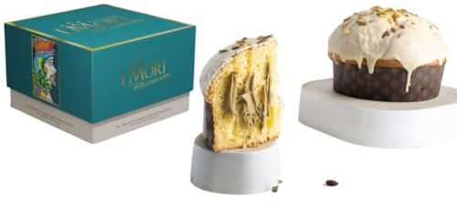 Panettone I Mori Panettone Artigianale al Pistacchio Siciliano Scatola 1 Kg