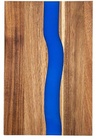 Cheese Board Resin Cutting Board Serving Platter Portable Chopping Board Wood Cutting Board for Sushi Steak Fruits Tapas